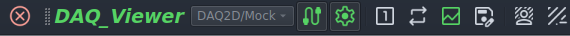 DAQ_Viewer toolbar