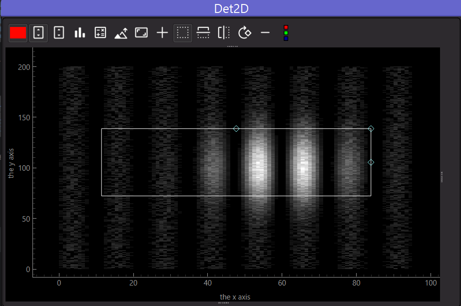 Viewer2D with the ROI select