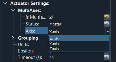 Settings example